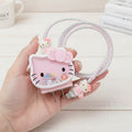 Protective Case And Data Cable Protective Case, Rainbow Coil And Hello Kitty Decoration, Daily Use Shell, Ladies Gift, Birthday Gift, High-Quality Materials